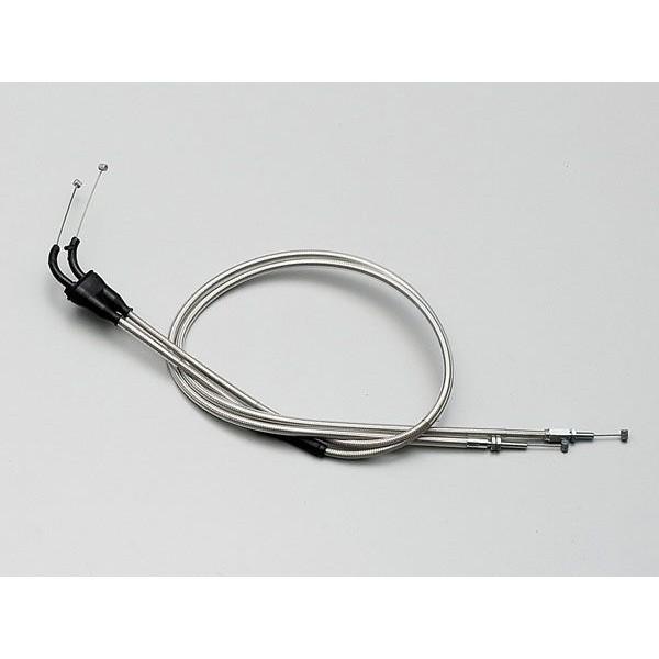 【○メーカー在庫あり】ハリケーン スロットルケーブル(+10CM) TW200/E　HB6380M-...