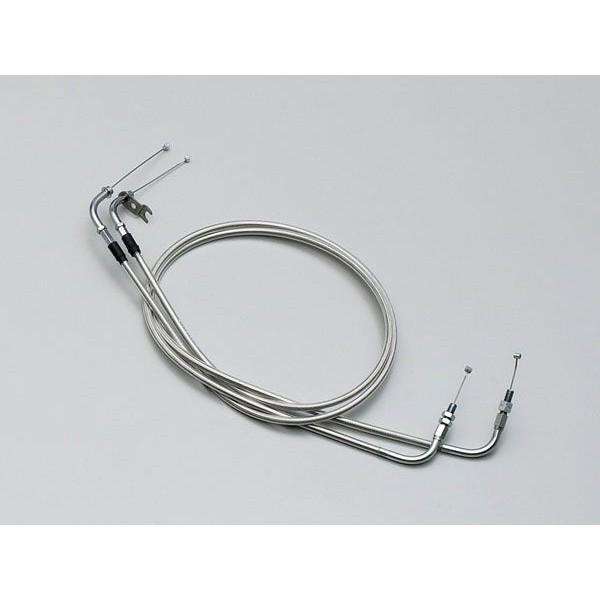 【○メーカー在庫あり】ハリケーン スロットルケーブル(+15CM)イントルーダー　HB6548M