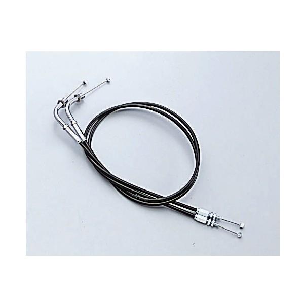 【○メーカー在庫あり】ハリケーン スロットルケーブル(+15CM) Z1/Z2 　HB6788