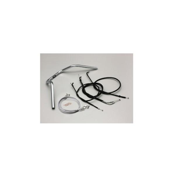 【4月2日出荷】ハリケーン ハンドルキット(ナロー・4ガタ) ZEP400　HBK633S