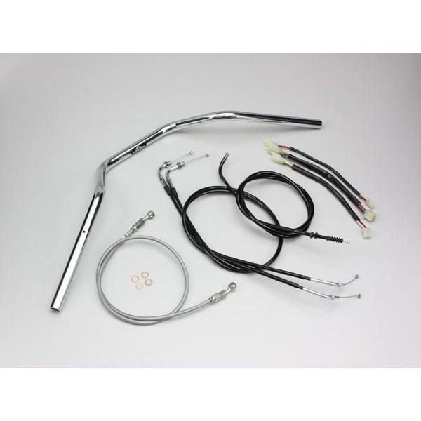 【×欠品中 納期未定】ハリケーン W800用　Z2-TYPE ハンドルキット/オリジナル・フルステン...