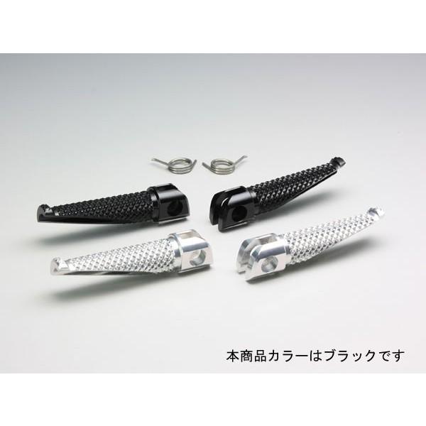 【○メーカー在庫あり】ハリケーン カワサキ系 ステップバーTYPE[ブラックアルマイト]　HF510...