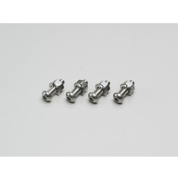 【○メーカー在庫あり】ハリケーン M6・ステンレス ボタンボルト 4PS  　HN3620S
