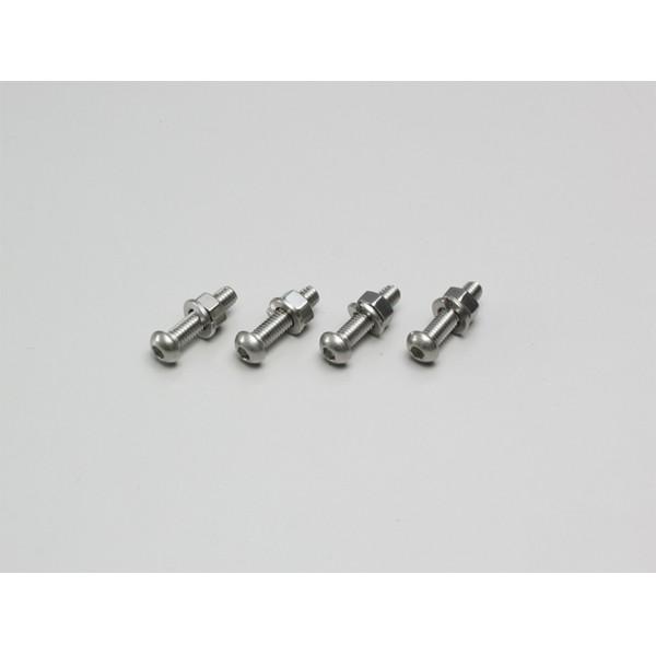 【○メーカー在庫あり】ハリケーン M6・ステンレス ボタンボルト 4PS  　HN3625S