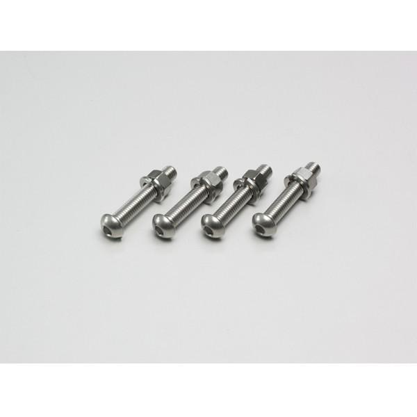 【○メーカー在庫あり】ハリケーン M8・ステンレス ボタンボルト 4PS  　HN3845S