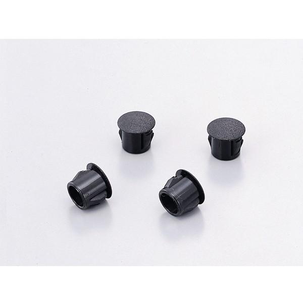 【4月2日出荷】ハリケーン M10・ネジヤマヨゥホールプラグ  クロ 　HN8110B