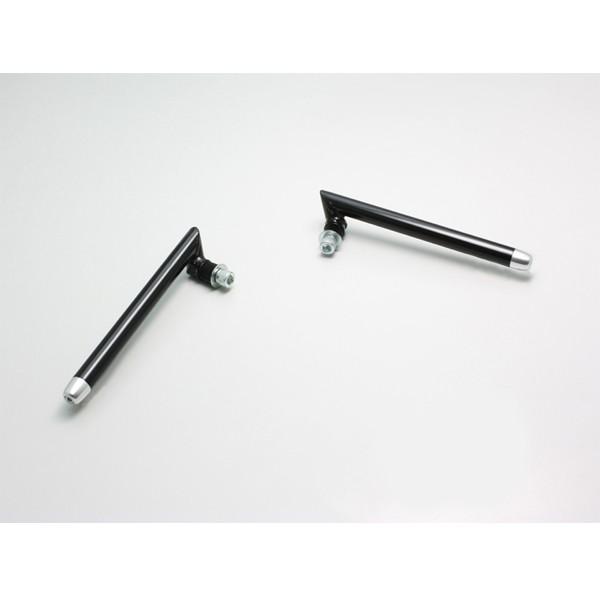 【×欠品中 要納期確認】ハリケーン セパハンヨウハンドルバー L/Rセット BK HS0021B