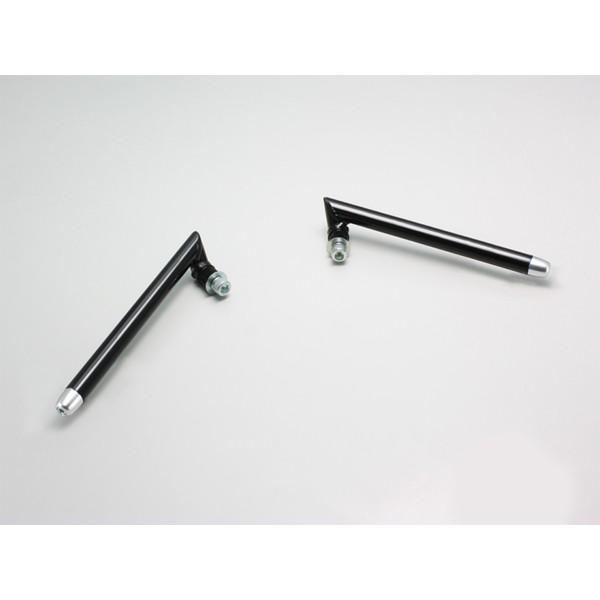 【×欠品中 要納期確認】ハリケーン セパハンヨウハンドルバー L/Rセット BK HS0024B