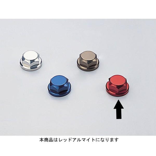 【4月8日出荷】ハリケーン ステムナット (M24XP1.0) RD HT0803R