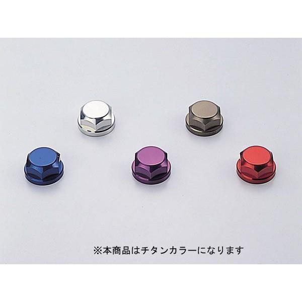 【4月3日出荷】ハリケーン ステムナット  (M22XP1.0)  TI　HT0804T