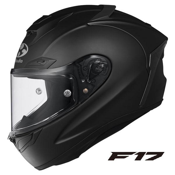 【7月4日出荷】OGKカブト フルフェイスヘルメット F-17 フラットブラック S(55-56cm...