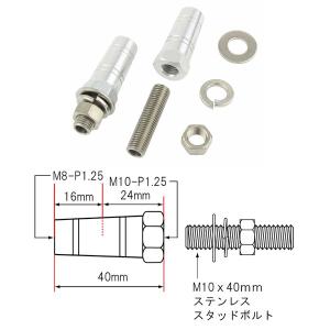 アクティブ XJR400/R オイルクーラーサイド廻し)ラウンド ブラック #6