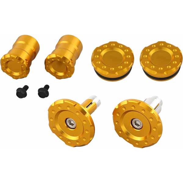 POSH Z900RS/Z900RS CAF? フレームキャップ 3点セット ゴールド P13257...