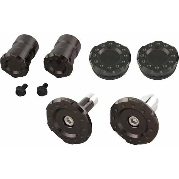 【4月21日出荷】POSH Z900RS/Z900RS CAF? フレームキャップ 3点セット チタ...