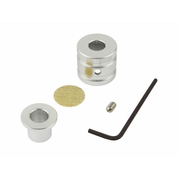 【4月2日出荷】POSH ブリーザーホースエンド 18P SV　900118-03