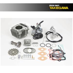 カブ50 ボアアップ　エンジン　takegawa aa04 81cc スーパーカブ50（AA04) ハイパーSステージボアアップキット81cc SP武川