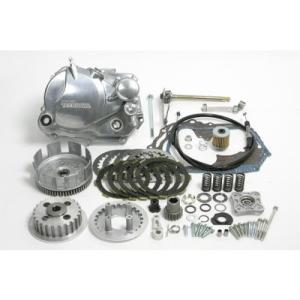武川  12V DAX50用　スペシャルクラッチキット(スタンダードクラッチ/バフ研磨クリア塗装)