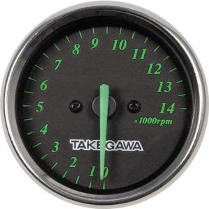 TAKEGAWA 機械式タコメーター　シャリー 、カブ、ダックス、モンキー Amazon | スペシャルパーツ武川(TAKEGAWA) φ48スモールDNタコ