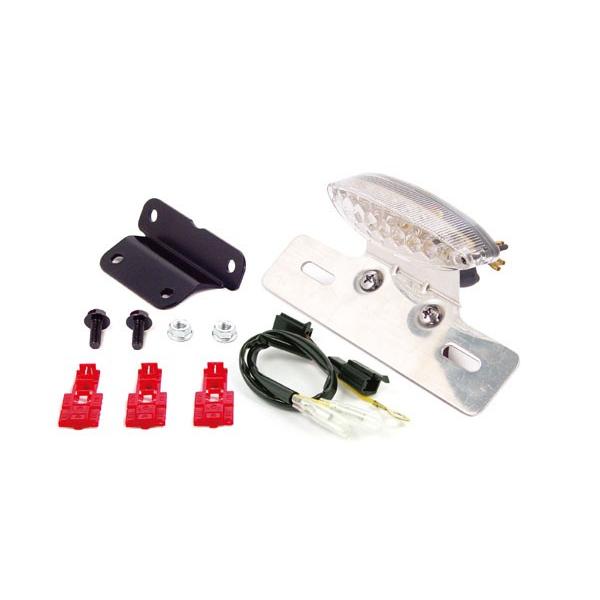 武川  LEDスリムテールランプキット(クリア)モンキー　05-09-0006