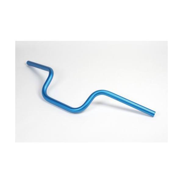 武川 アルミステアリングハンドルパイプ(マットブルー)   モンキー125・グロム・MSX125・M...
