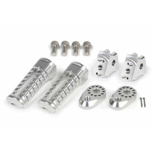 武川 XSR125/MT-125/YZF-R125他 アジャスタブルステップキット(シルバー) SP...