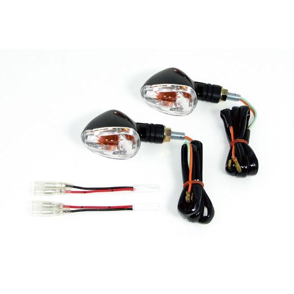 武川  ストリームラインウインカーSET(F/BK) XR　09-03-0932