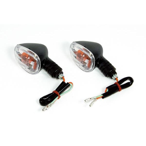 武川  ストリームラインウインカーSET(BK) XR-M　09-03-0934