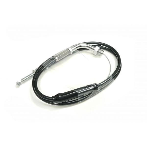 アクティブ ZX-10R ニンジャ250R 専用スロットルワイヤー【メッキ金具/アウターブラック】(...