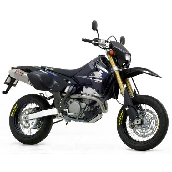 ヨシムラ DR-Z400S/SM(04-05)用 Tri-Coneチタンサイクロンマフラー(TS) ...