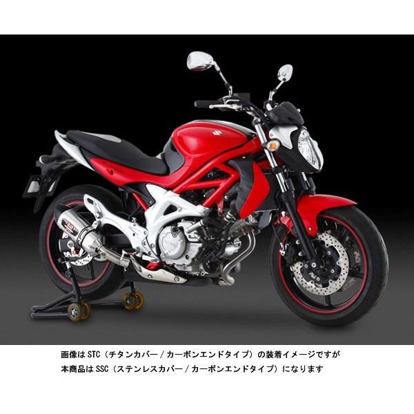 ヨシムラ グラディウス400/650用　Slip-On R-77S サイクロンカーボンエンドEXPO...