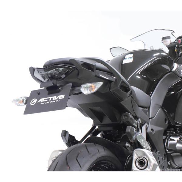 アクティブ ニンジャ100/SX フェンダーレスキット ブラック [LEDナンバー灯付き] 1157...
