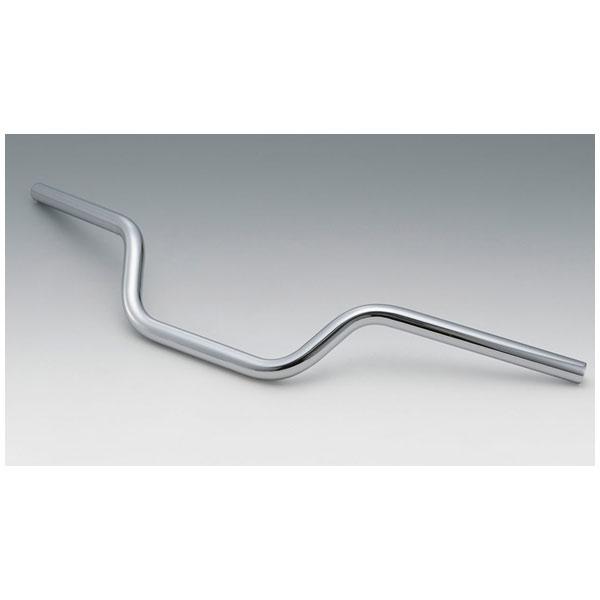 キジマ ハンドル ヨーロピアン 22.2mm スチール製メッキ仕上げ  204-3389