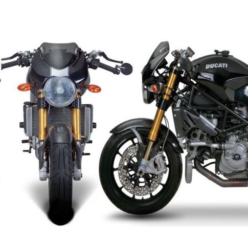 ゼログラビティ DUCATI M1000/ie/S他 (受注発注品) スクリーン SRタイプ[スモー...