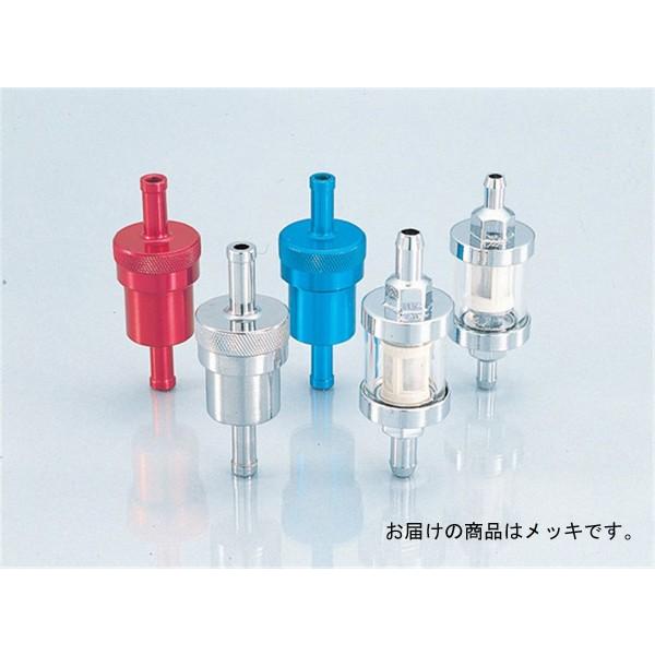 【4月2日出荷】キタコ  ガスフィルター 6MMクロームメッキ　521-0600100