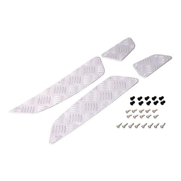 【3月31日出荷】キタコ PCX125/PCX160 ステップボード シルバーアルマイト 538-1...