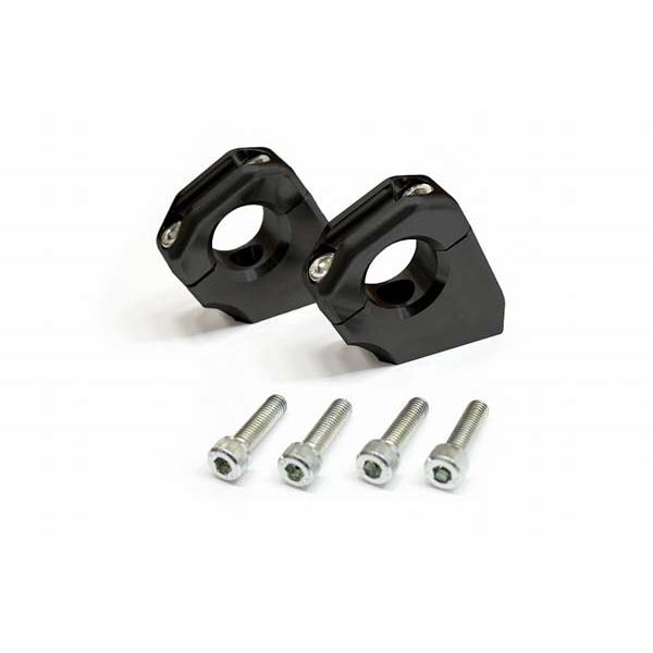 【在庫あり】ACTIVE(アクティブ) φ28.6ハンドル対応ポスト 2穴(M8×P1.25) ブラ...