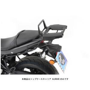 ヘプコ＆ベッカー トップケース用キャリア ALURACK(アルラック) ブラック  SV650/X ABS('16〜'20)  6523532-0101｜partsbox3