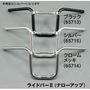 DAYTONA（デイトナ） 65715 ライドバー ナローアップType シルバー