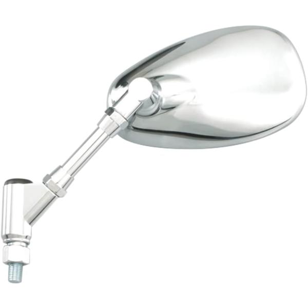 【4月3日出荷】キタコ  ストリームミラー(CP) ラウンドVIEW/10　675-1100000