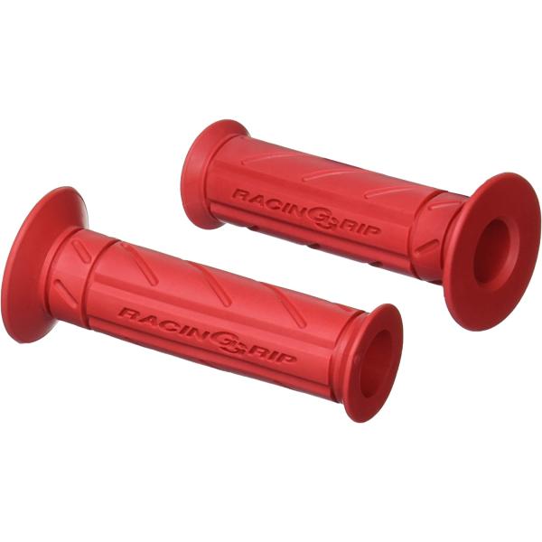 【3月20日出荷】C.F.POSH レーシンググリップ ハンドル径 22.2mm レッド L=122...