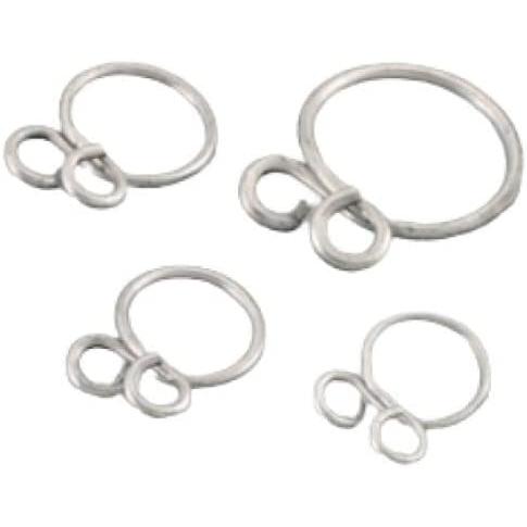 【4月4日出荷】キタコ  7P・ホースクリップ(ステンレス)10ケイリ　995-0600107