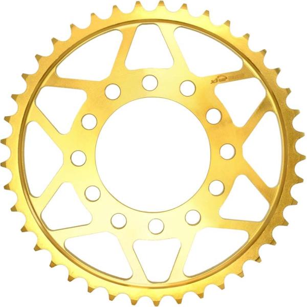 X.A.M  Z400 ZX12R ZZR12 スプロケットリア タフライトスチールゴールド  52...