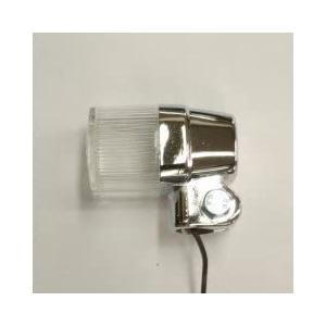 【4月3日出荷】CGC 160・カク ランプ(2P) メッキ/シロ 　60032