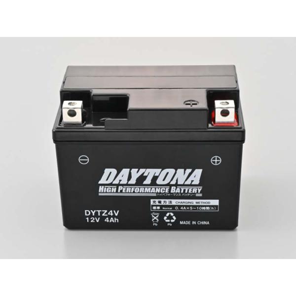 【6月23日出荷】デイトナ ハイパフォーマンスバッテリー DYTZ4V DAY49710