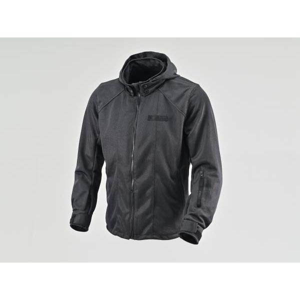 【3月27日出荷】デイトナ DJ-025 ライトウェイトフルメッシュパーカー ブラック Lサイズ D...