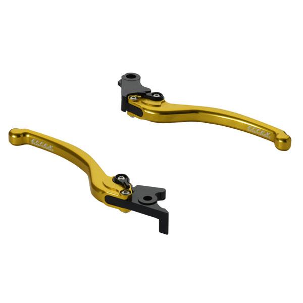 EFFEX (エフェックス) スムースフィットレバー ゴールド  GROM/MONKEY125/CB...
