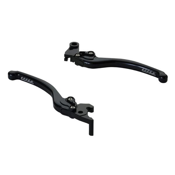 EFFEX (エフェックス) スムースフィットレバー ブラック  YZF-R25/R3・MT-25/...