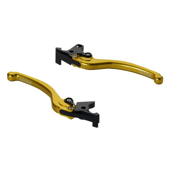 EFFEX (エフェックス) スムースフィットレバー ゴールド TRACER9 GT('21)/MT...