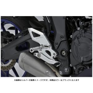 Gクラフト バックステップ[ブラック]  YZF-R7('22〜)  G71312｜partsbox3