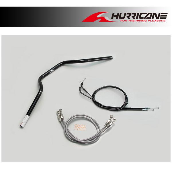 【×欠品中 納期未定】ハリケーン ヨーロピアン3型 ハンドルセット(ブラック)  CB1300SB ...